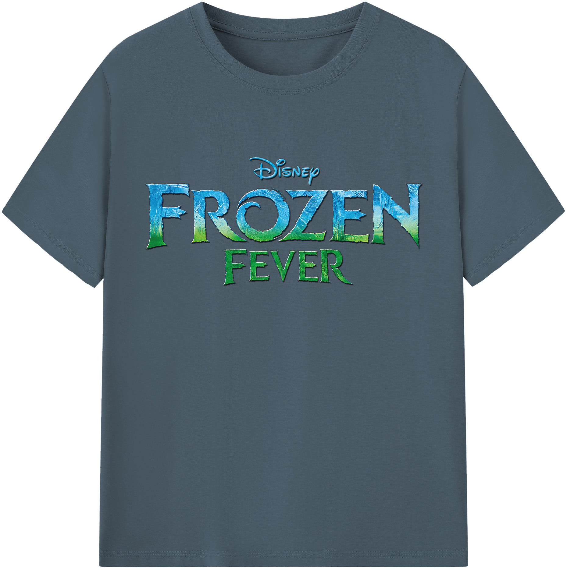 （画像用） アナと雪の女王 アンナ エルサ Frozen Anna Elsa 綿100％半袖Tシャツ（フロントプリント）